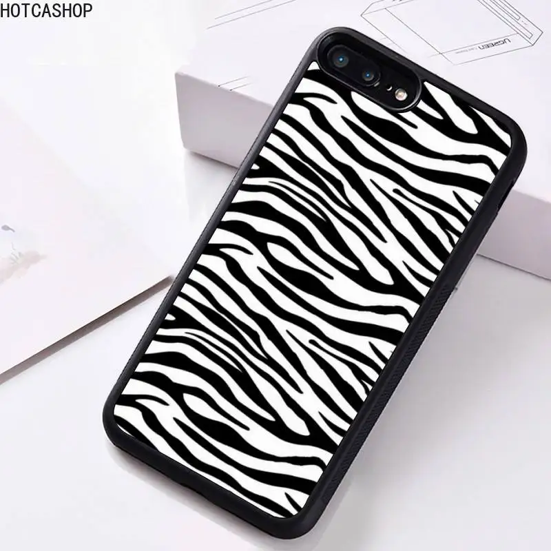 

Fashion Zebra pattern Phone Case Rubber For iphone 12 11 Pro Max Mini XS Max 8 7 6 6S Plus X 5S SE 2020 XR cover