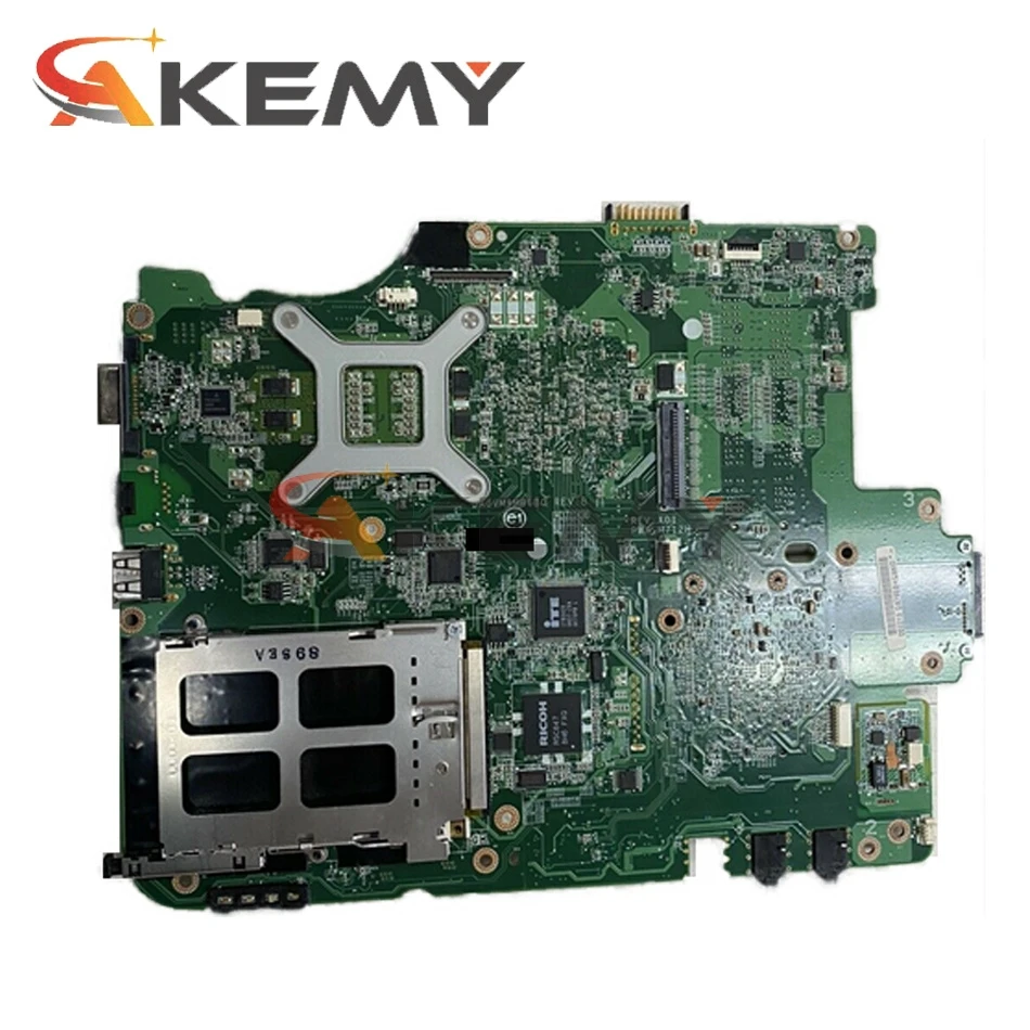 

Akemy CN-0M712H 0M712H MAIN BOARD For Dell vostro A860 Laptop Motherboard DA0VM9MB6B0 965GM DDR2 Free CPU