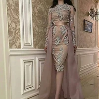 evening cocktail homecoming prom dresses 2020 womans party night celebrity formal dresses plus size short dubai arabic dress