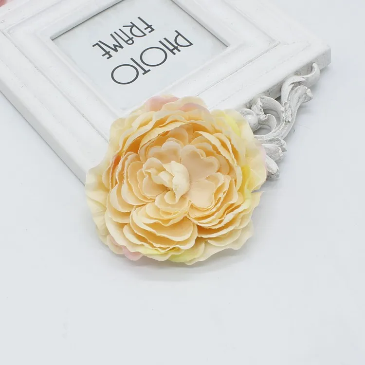 2 шт. 8 5 см большие искусственные пионы цветочные головки для свадьбы цветок на