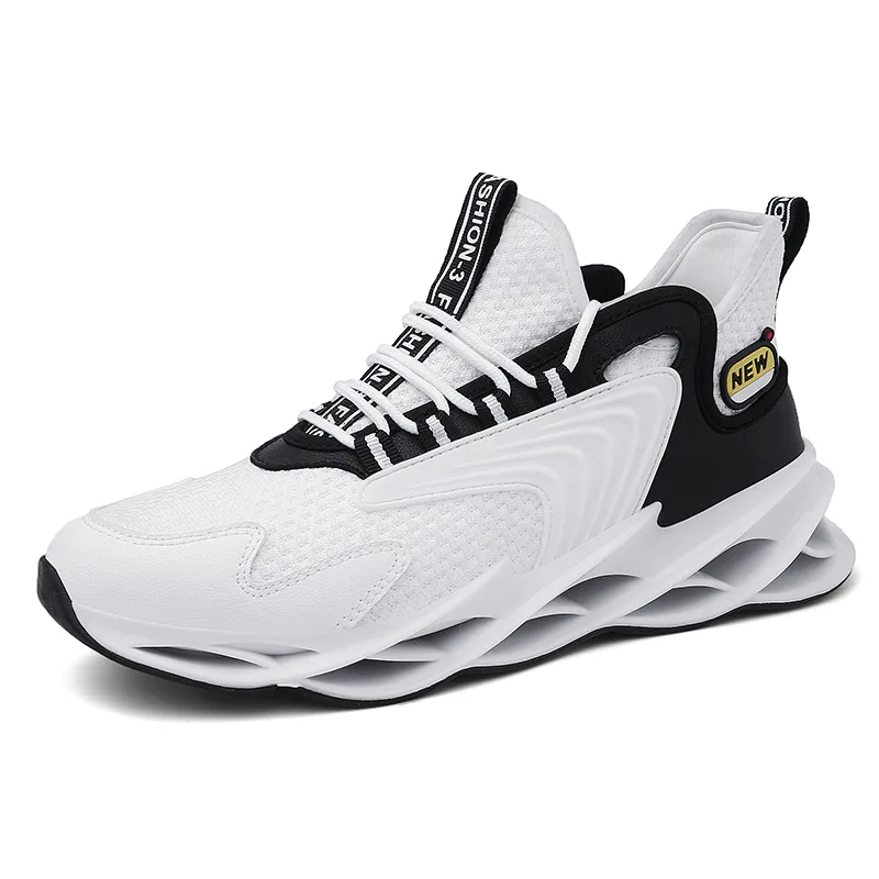 

In Spring and Summer of 2021, New Flying Woven Men's Shoes, Korean Breathable Leisure Sports Shoes, Trend Blade Running Shoes