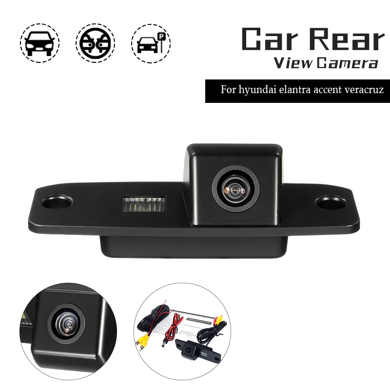 

Car Rear Vehicle Camera CCD HD Reverse Parking For Hyundai Elantra Sonata Accentt Tucson Terracan Kia Carens Opirus Sorento