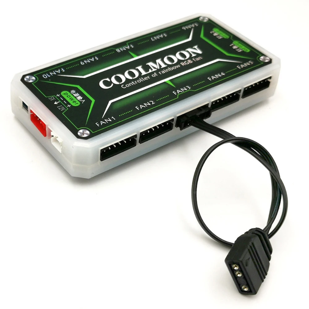 Интерфейс вентилятора 6PIN-5V3PIN Адаптерный кабель для вентиляторов AURA SYNC Light Bar