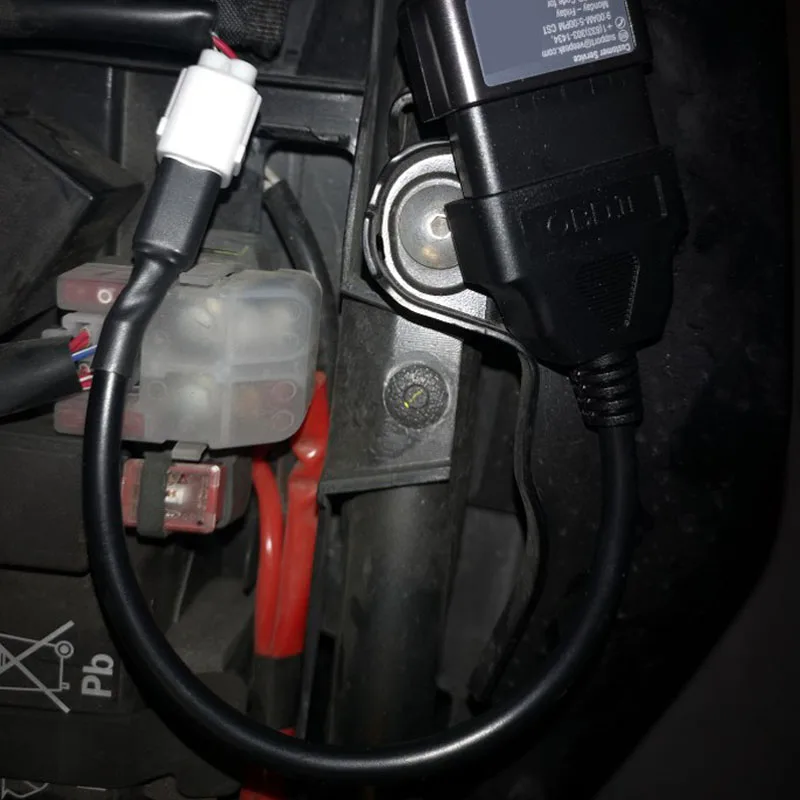4 16 контактов OBD2 адаптеры для мотоцикла OBD диагностический кабель удлинитель Yamaha