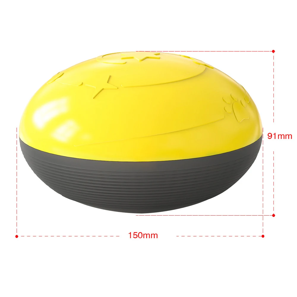 

Indoor Sliding Dog Toy Resistant Bite Dog Chew Interactive Toys Squeaks and Leaks Teeth Puppy Food Leaking Ball Pet Supplies