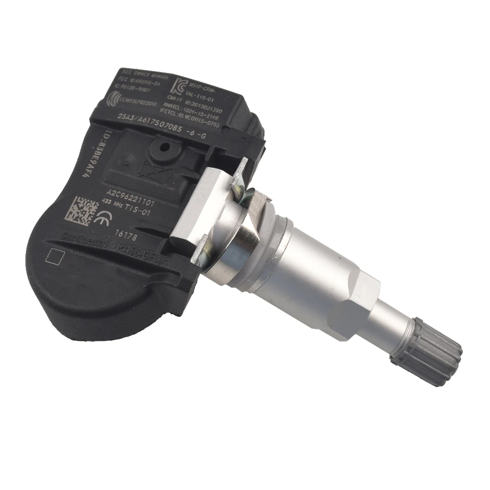Датчик контроля давления в шинах 4 шт. TPMS 529333N100 для Hyundai Sonata Equus Santa Fe Kia Carens Ceed Sorento