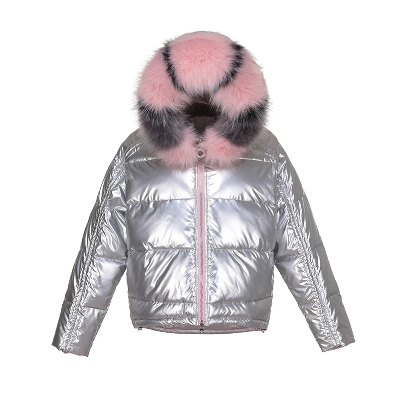 Parkas 2020 Women Winter Jacket Coat Thicken Warm Outwear Fur Hooded Womens Casual Cotton Jackets Coats Overcoat