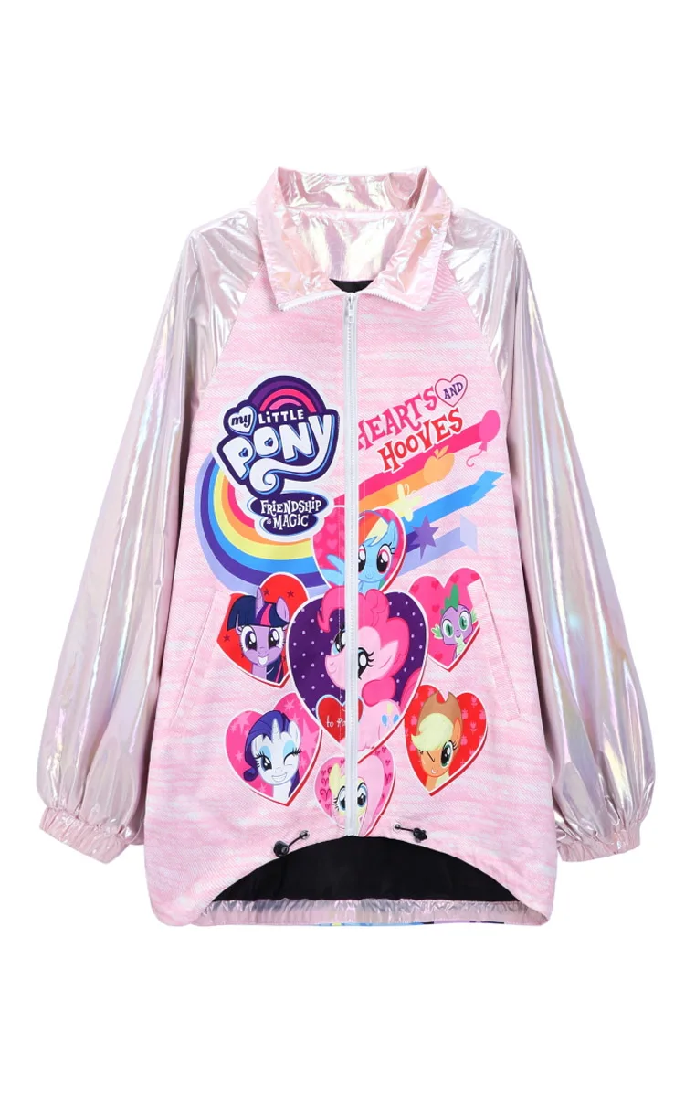 Женская куртка женская Европейская станция 2020 Весна Новый свободный большой