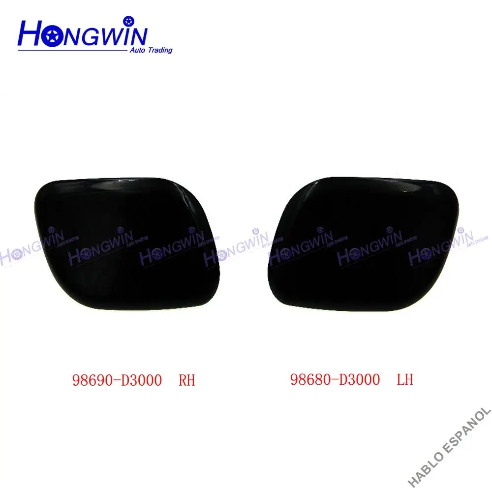 

98680-D3000 (LH) 98690-D3000 (RH) Headlight Cleaning Cap Washer Nozzle Spray Covers For HHyundai 98680D3000 98690D3000