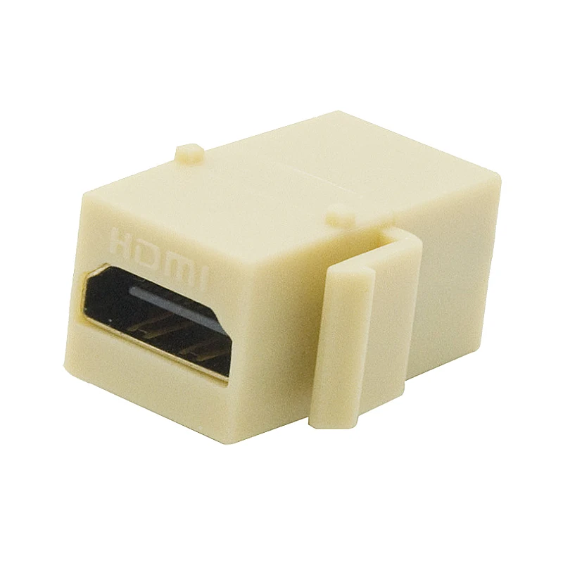 for hdmi cable keystone adapter female coupler socket insert connector suitable for wall plate or blank patch panel free global shipping