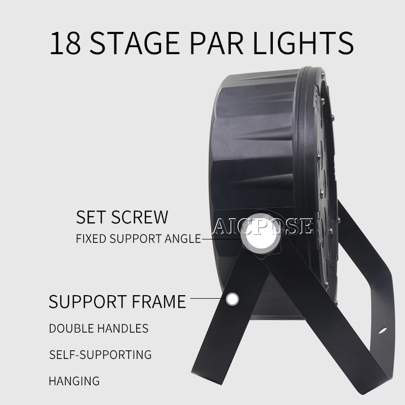 Светодиодный прожектор 4 шт./лот 18*12 Вт алюминиевый 18x12 RGBW в 1 светодиодный Par 64 для