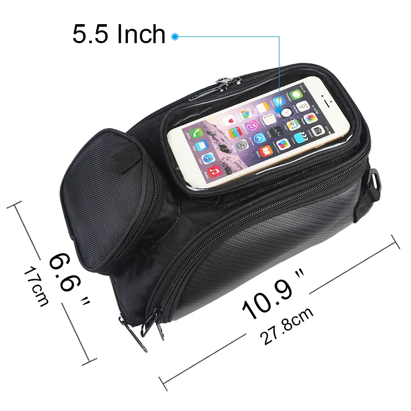 Мотоциклетный топливный мешок Многофункциональный магнитный для навигации по