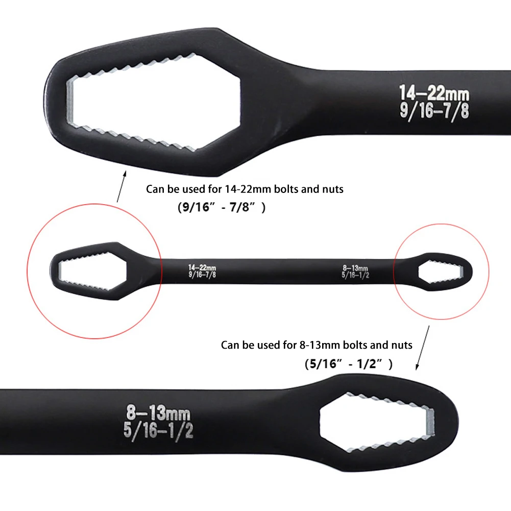 

Socket Wrench Tool Wrench Hand Tools Multi-funtion DIY Hand Tool Quick Stripping Chrome Vanadium Steel Spanner