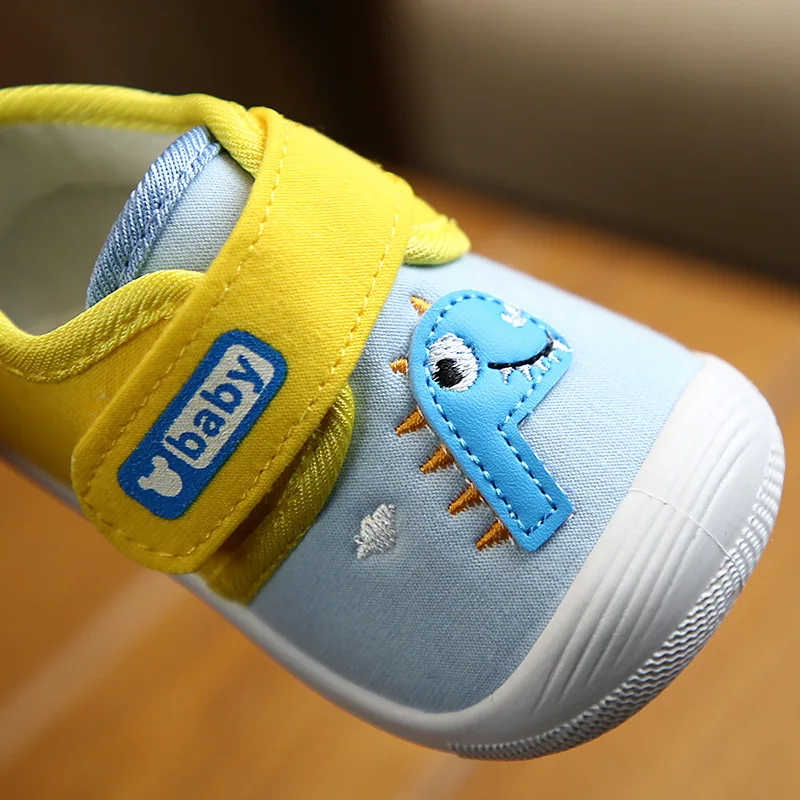 

2021 Spring and Autumn New Male and Female Baby Shoes 0-3 Years Old Baby Cartoon Toddler Shoes Soft Soles Baby Crib Shoes