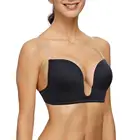 Бюстгальтер пуш-ап с глубоким V-образным вырезом, чашка 34, чашка A, B, C, D, E