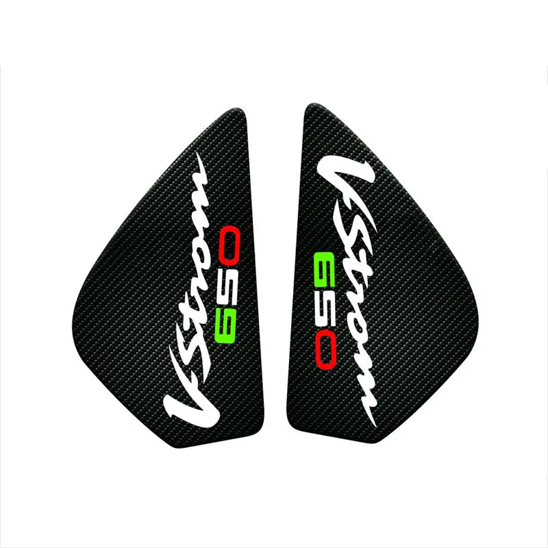 

3D Motorcycle Anti slip Tank Pad Sticker Pad Side Gas Knee Grip Protector For SUZUKI V-Strom650 DL650 V-Strom 650 DL 650 VStrom