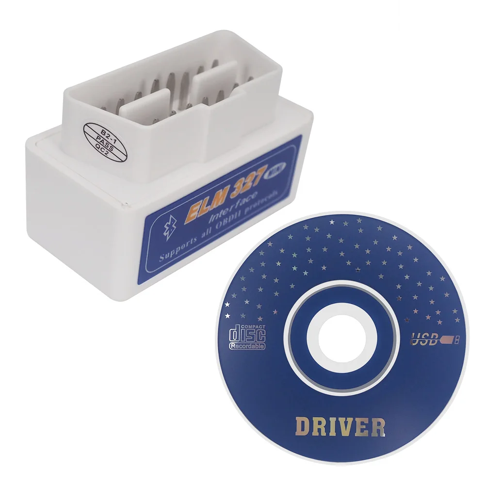 Elm327 V1.5 Bluetooth OBD2 II сканер диагностические инструменты для Lexus Infiniti Chevrolet Cruze Malibu Aveo Trax Spark Orlando Sonic - Цвет: White
