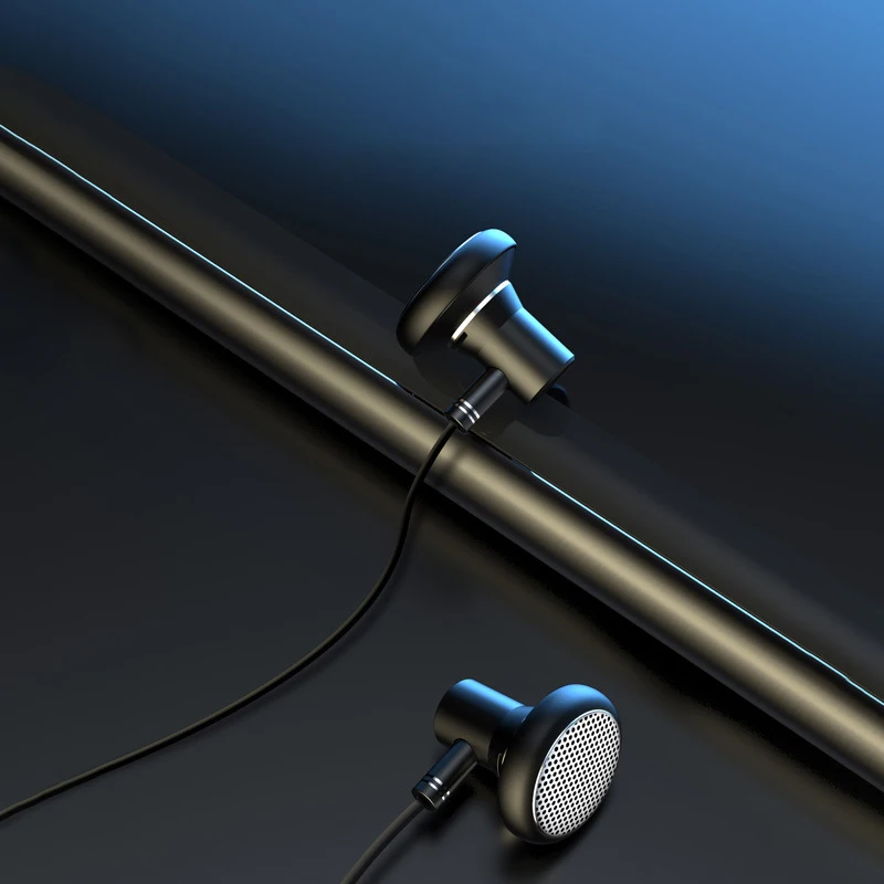 RUKZ C6 стерео наушники с микрофоном для телефона XIAOMI Hi Fi сабвуфер DJ микрофон