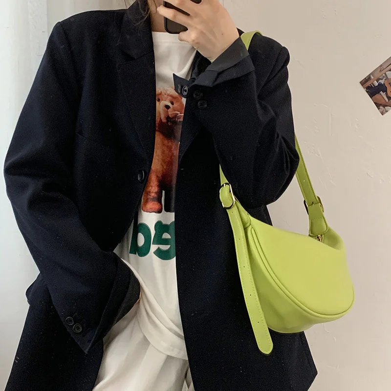 

Универсальная сумка-мессенджер Ins, женская летняя новая модная сумка для подмышек для отдыха, сумка-Седло для французских меньшинств