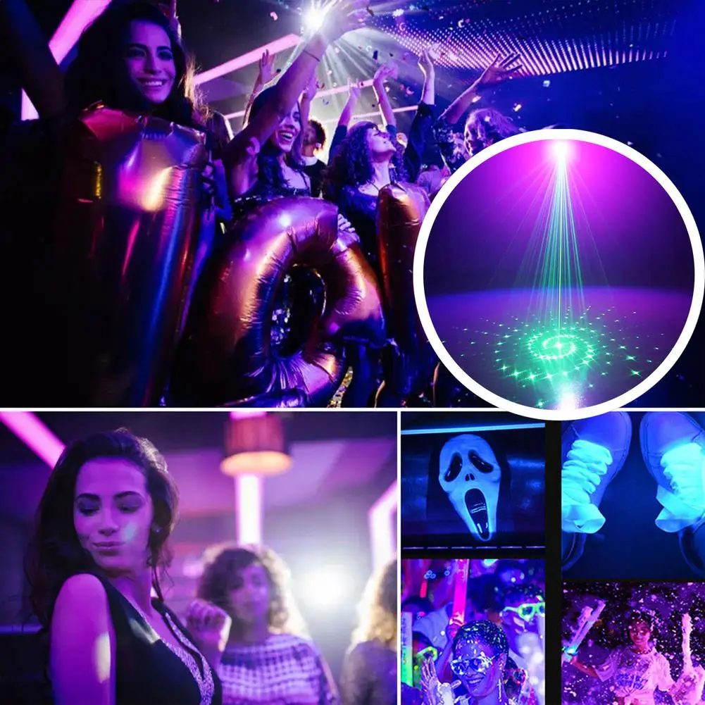 8 &quotкошачий глаз&quot мини RGB диско лампа USB Дистанционное Управление сценический