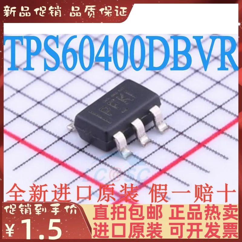

Free shipping TPS60400DBVR SOT23-5 60ma PFKI 10PCS