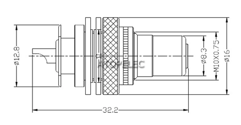 2 шт. EIZZ родиевое покрытие Tellurium медный RCA разъем Гнездовой для HiFi аудио ТВ CD AMP