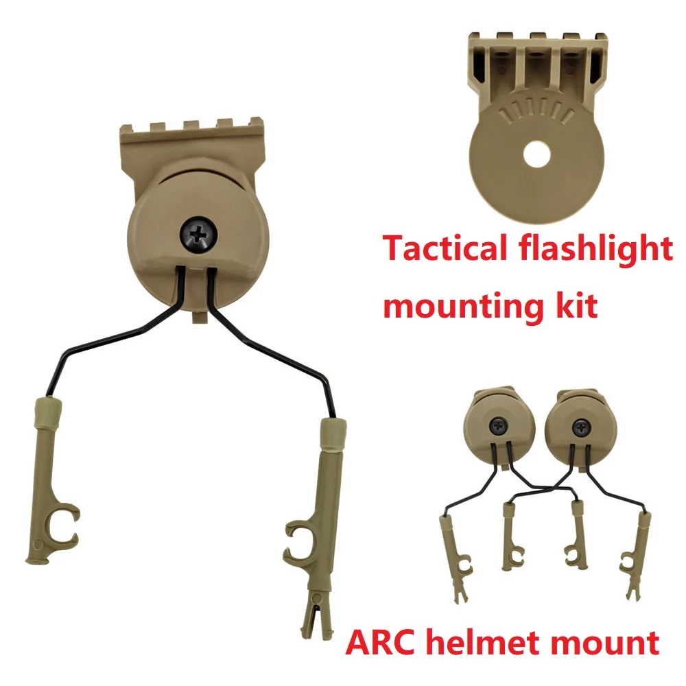 Монтажный комплект для тактического фонарика тактическая гарнитура peltor comtac i ii iii