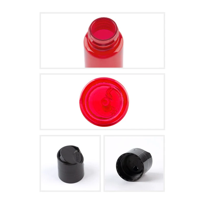 30 мл прозрачные маленькие пластиковые пустые косметические бутылки с дисковой