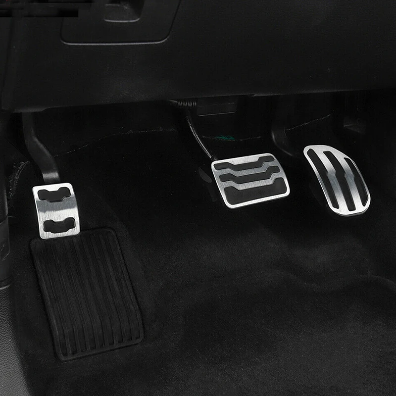 Нескользящая алюминиевая накладка на педаль тормоза газа и топлива запчасти для