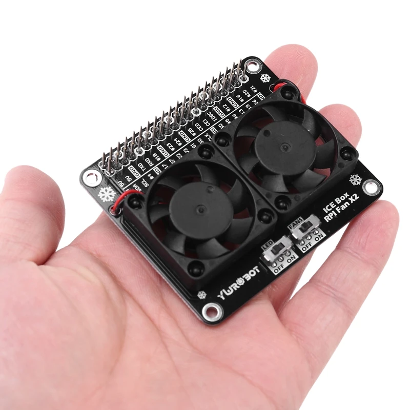 Удлинительная плата для Raspberry Pi 4 Model B GPIO охлаждающий вентилятор светодиодный