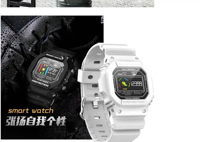one piece brand new X12 sport watch cassioe style heart beat blood pressure test | Электроника