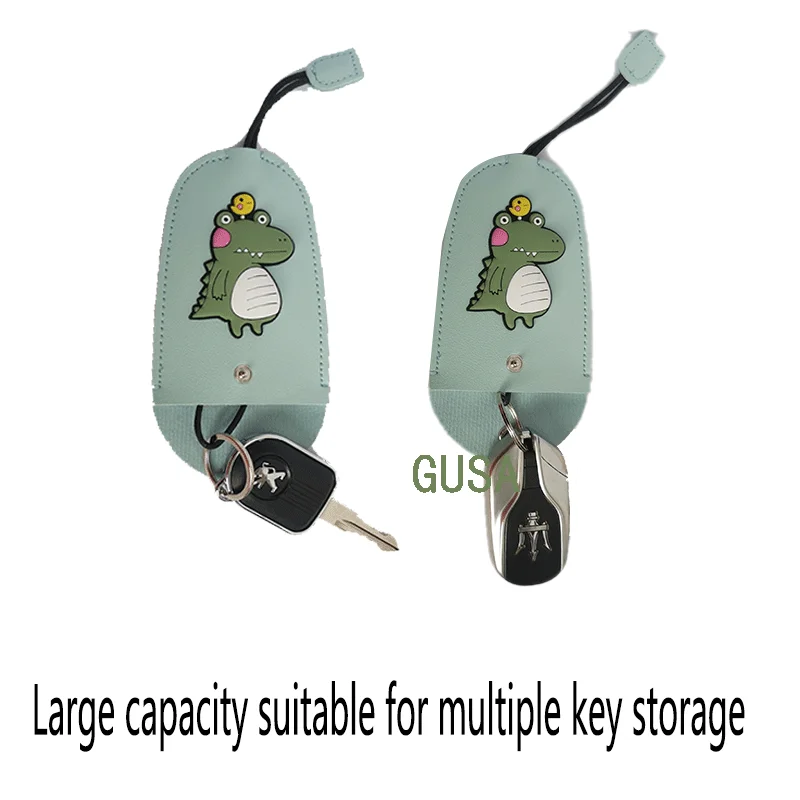 Брелок для ключей из коровьей кожи кольцо с контролем доступа брелок карт чехол