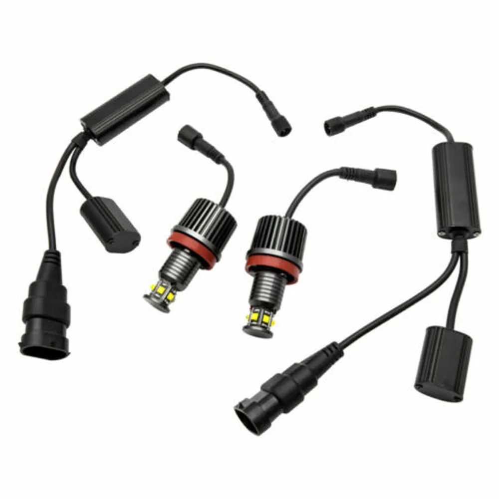 

Set LED Light Halo 12V 6000K 1400LM For BMW 1-series E82 E87 E88 2008-2012