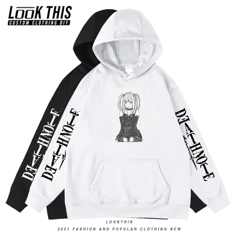 

Death Note Japanese Anime Children's Sweatshirt Cool Yagami Print Hoodies Oversized Hooded Hoody Boys Girls Long Sleeve Pullover