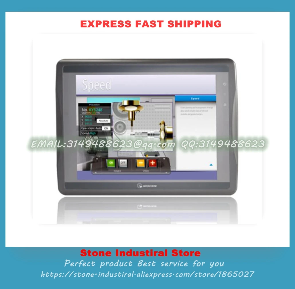 Weintek Weinview MT8102IP MT8101IE MT8102IE MT6103IP 10 1 дюйма Сенсорная панель HMI New