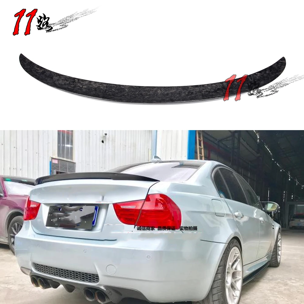 

Forged Carbon Trunk Spoiler Deck Wing for 3 Series E90 M3 Sedan 320i 325i 330i 2005-2011 Genuine Carbon Fiber Back Spoiler