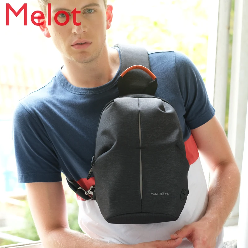 

Folding Bicycle Shoulder Messenger Bag Casual Chest Bag Electric Bicycle Luminous Backpack High Quality and Durable Convenient