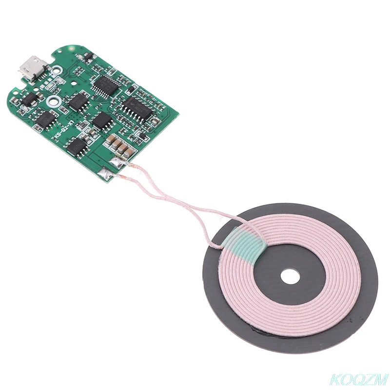 

1pc universal Portable 15W High-power Mobile Phone Wireless Charger Transmitter Module PCBA Solution Circuit Motherboard