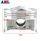 Комплект поршневых колец для мотоцикла, Размер цилиндра 56,00 мм 56,25 мм 56,50 мм 56,75 мм 57 мм, для Yamaha FZR400RR SP 3TJ 3TJ FZ400 4YR