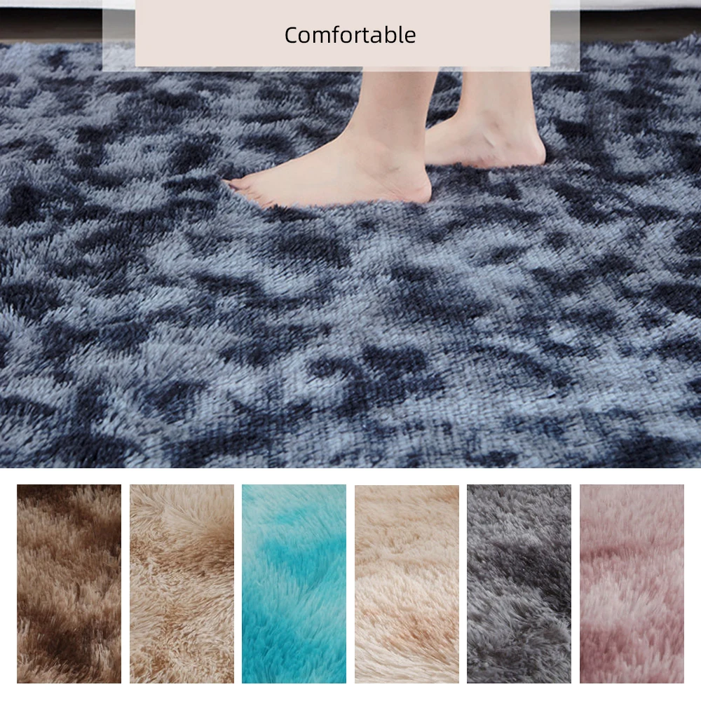 Овальный Пушистый Ковер Bubble Kiss для гостиной плюшевые Коврики спальни длина 4 5 см