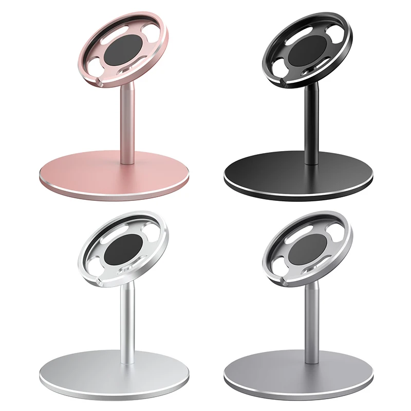 2020 New Mini Wireless Magnetic Charger Dock Mobile Phone Holder Desk Stand For IPhone 12 Pro Max Metal | Мобильные телефоны и