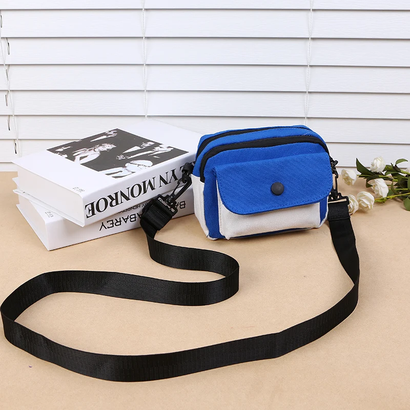 INS Super Hot canvas small square bag girl 2019 New South Korean version of the summer dance girls one-shouldered wholesale | Багаж и