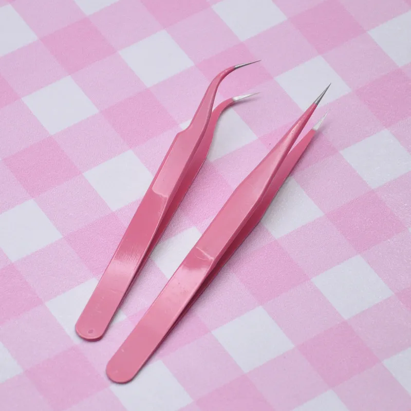 Пинцет из нержавеющей стали с изогнутыми точками для резки полимерной глины