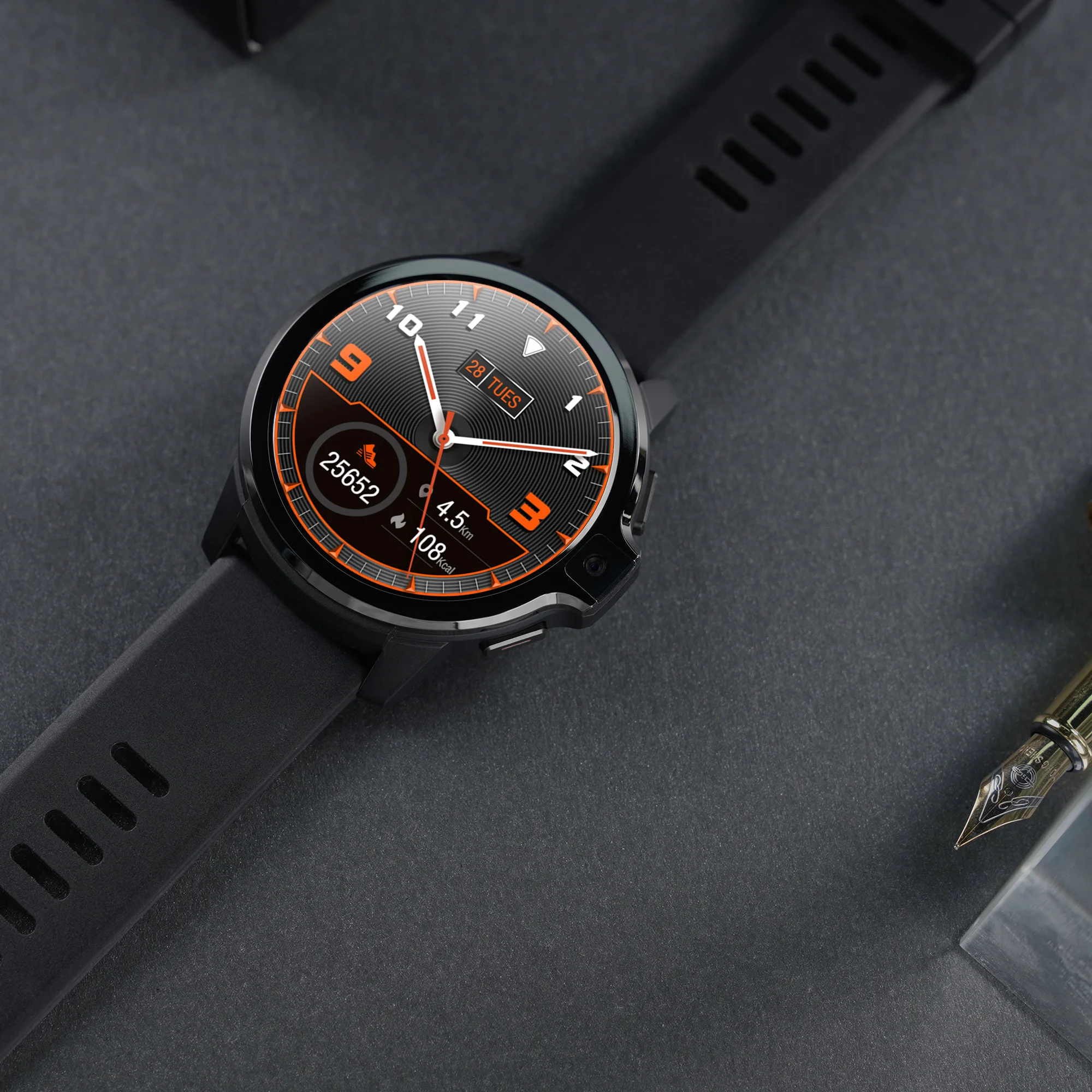 Смарт часы DM30 4G 4 Гб ОЗУ 64/128 ПЗУ Android 1050 GPS Wi Fi|Смарт-часы| |