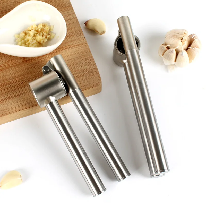 

Stainless Steel Hand Squeeze Juicer Garlic Press Crusher Ginger Squeezer Slicer Masher Minced Garlic Maker Kitchen Gadgets
