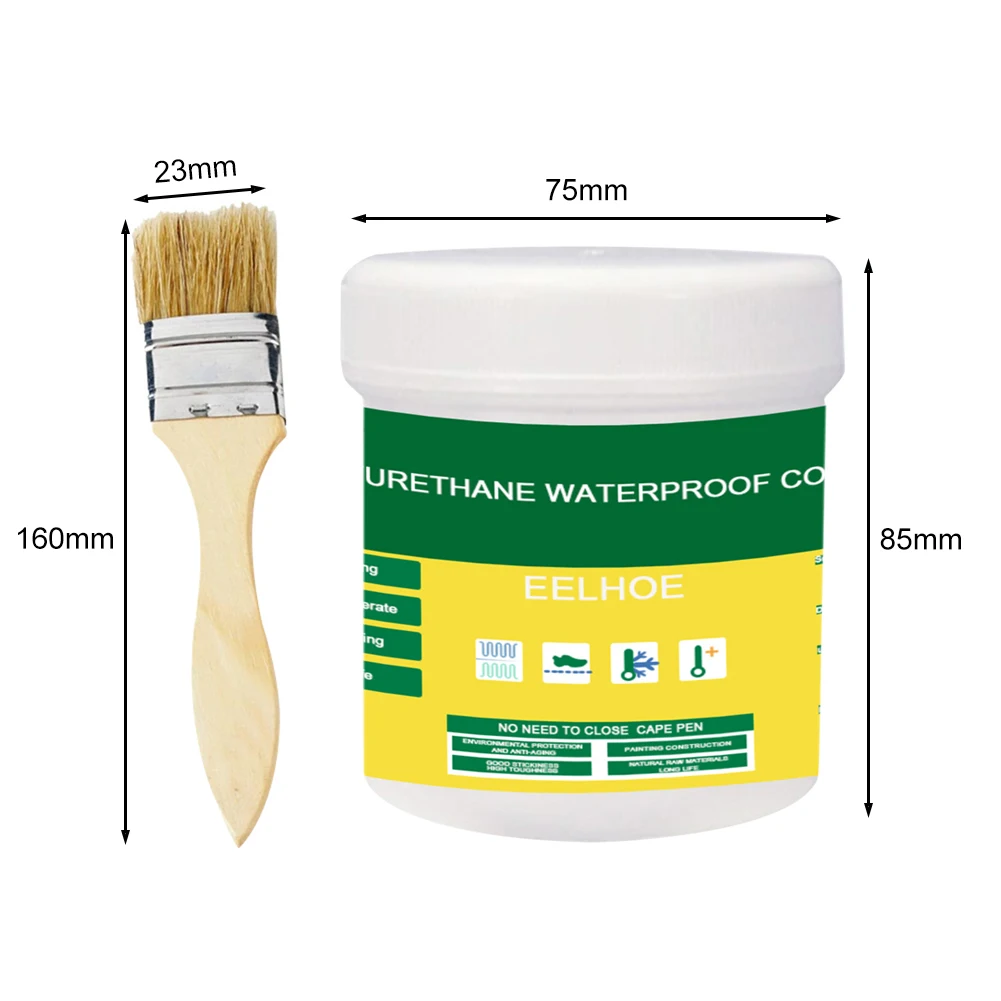 

New Innovative Powerful Waterproof Sealant Paste Repair Broken Surfaces Sealer With Brush Transparent Glue