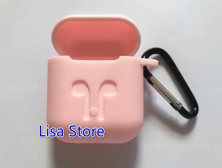 DHL для Apple AirPods защитный Ударопрочный силиконовый чехол с пылезащитной вилкой Розничная упаковка для iPhone 7 Bluetooth наушники