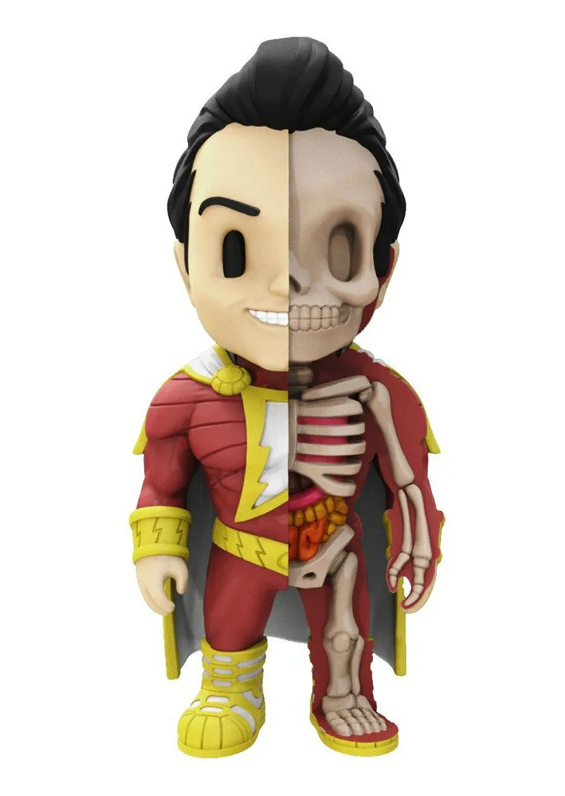 Креативный Shazam 4D мастер могучий Jaxx Джейсон Фреди анатомический мультфильм