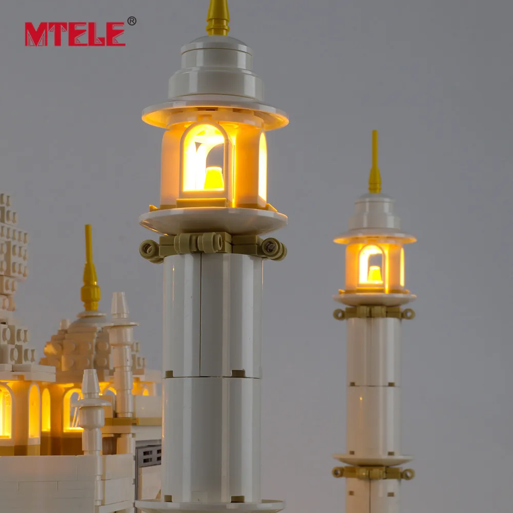 Набор светодиодсветильник льников YEABRICKS для 10256 тадж-махал в комплект не входит