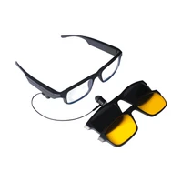 car bluetooth glasses tricolor lens smart bluetooth 5 0 anti blu ray sunglasses glasses headphones music headsets combination